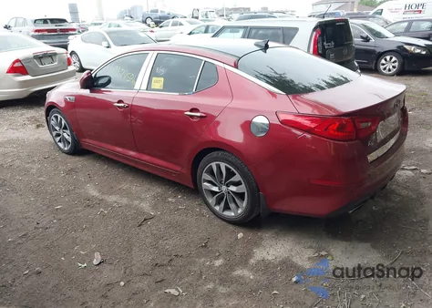 2014 Kia Optima Sx Turbo из США, поврежденный, VIN 5XXGR4A67EG318928